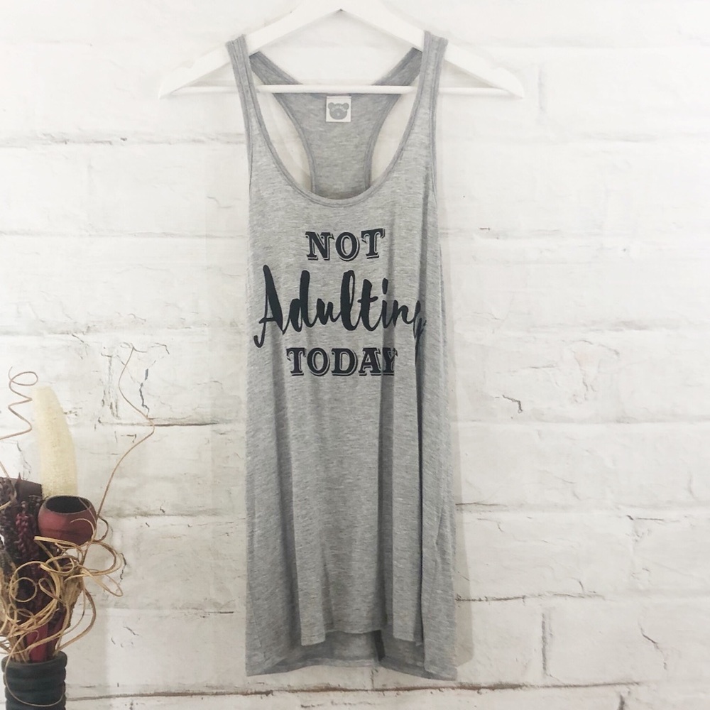 Not Adulting Tank - Picture 2 of 3